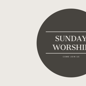 Sunday Worship Service