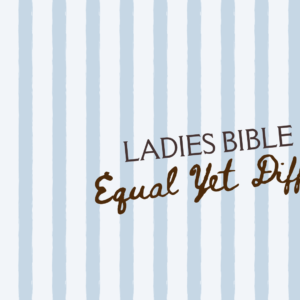 Ladies’ Bible Study